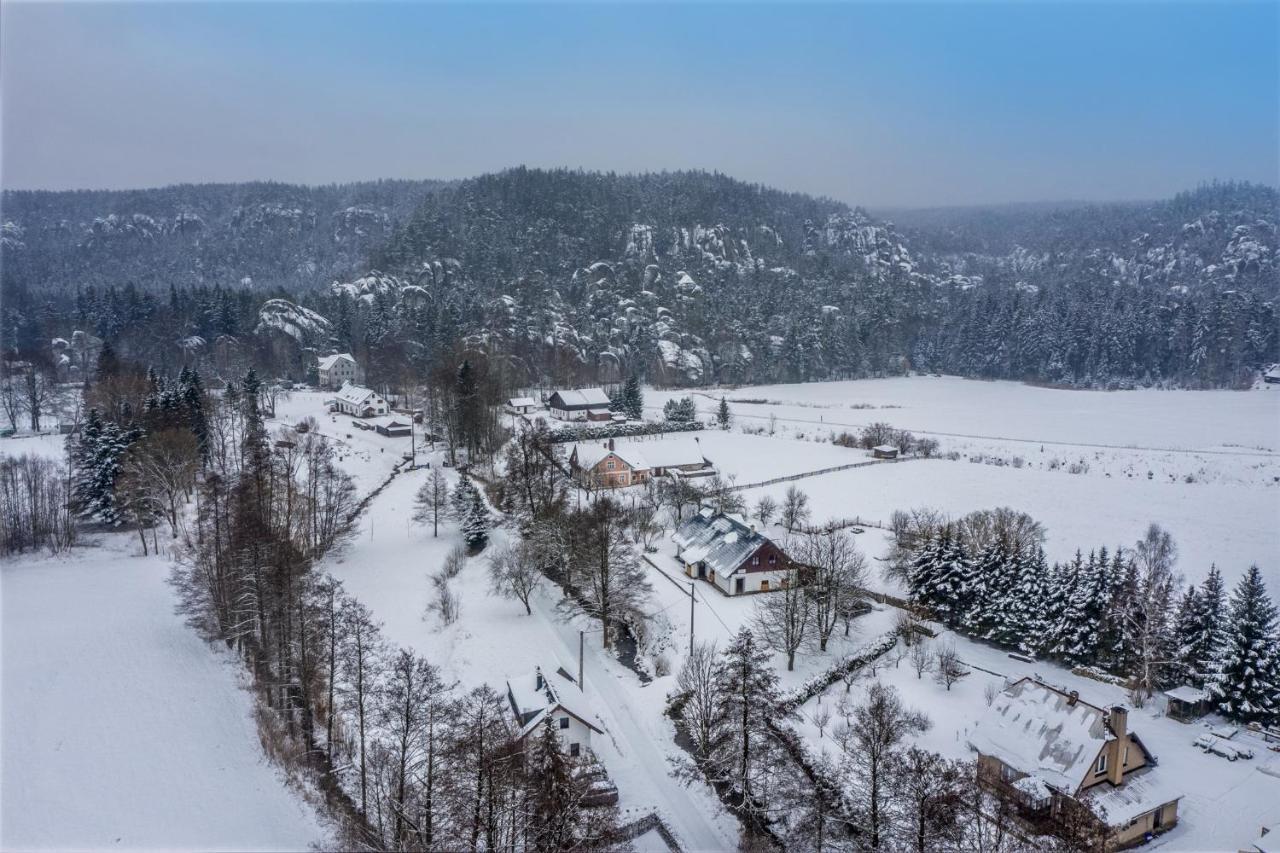 Hotel U Ozveny Dolni Adrspach Zewnętrze zdjęcie