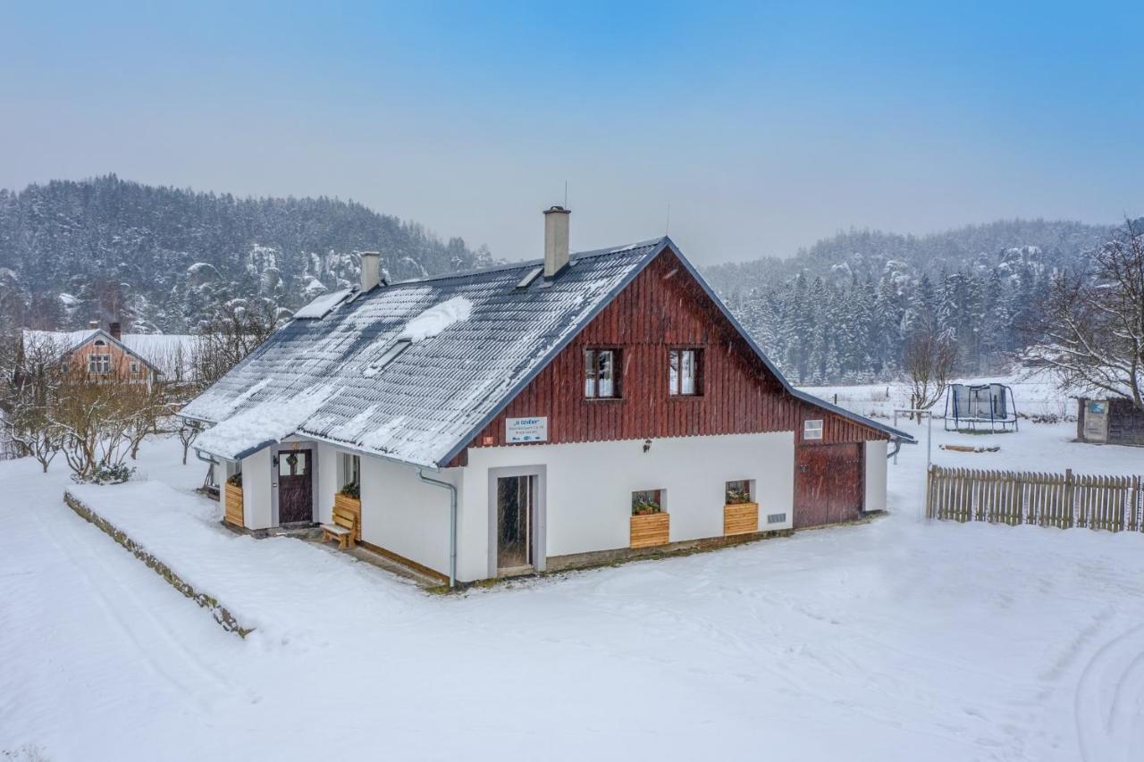 Hotel U Ozveny Dolni Adrspach Zewnętrze zdjęcie